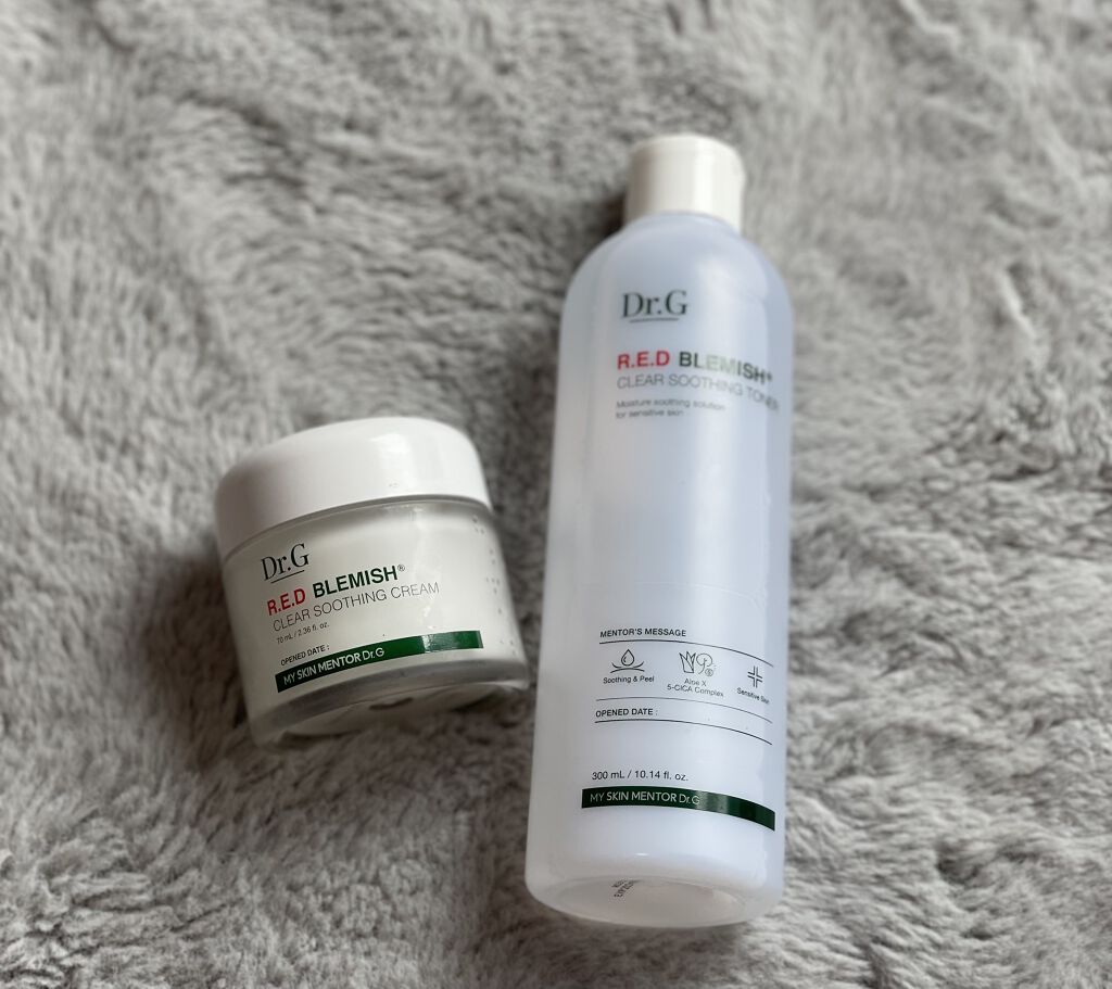 レッドB・Cスムージングクリーム/Dr.G/フェイスクリームを使ったクチコミ（1枚目）