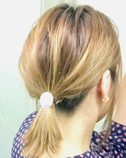 まとめ髪つくるフォーム/リーゼ/ヘアムースを使ったクチコミ(3枚目)