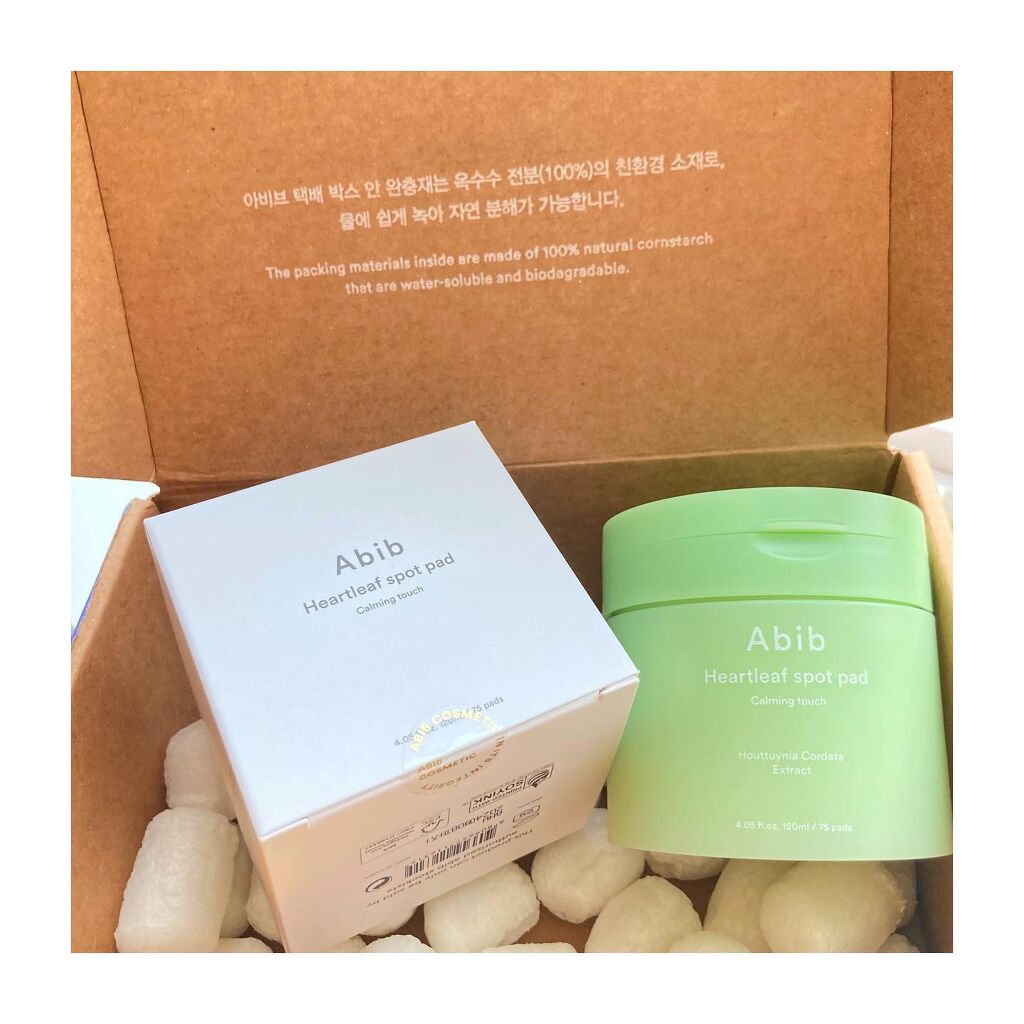 ドクダミカーミングタッチスポットパッド/Abib /トナーパッドを使ったクチコミ（2枚目）