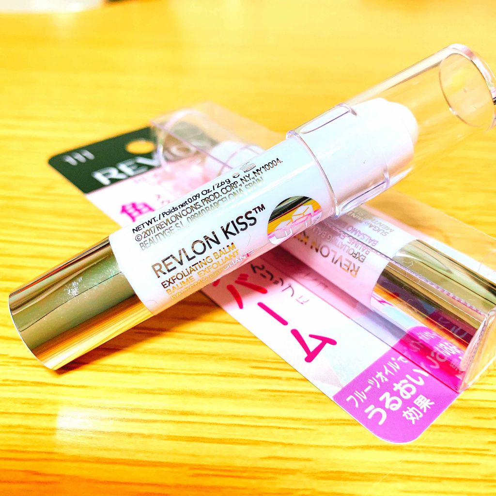 レブロン キス シュガー スクラブ/REVLON/リップスクラブを使ったクチコミ（1枚目）