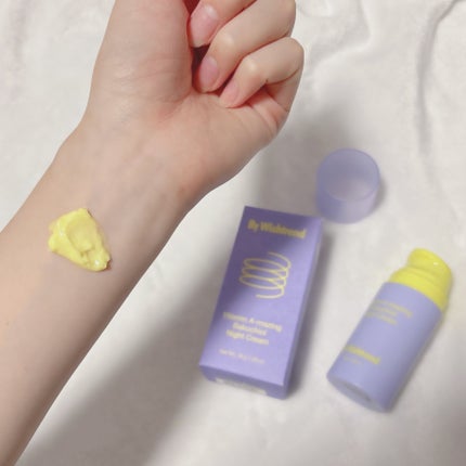 ビタミンA-mazingバクチオールナイトクリーム/By Wishtrend/フェイスクリームを使ったクチコミ(2枚目)