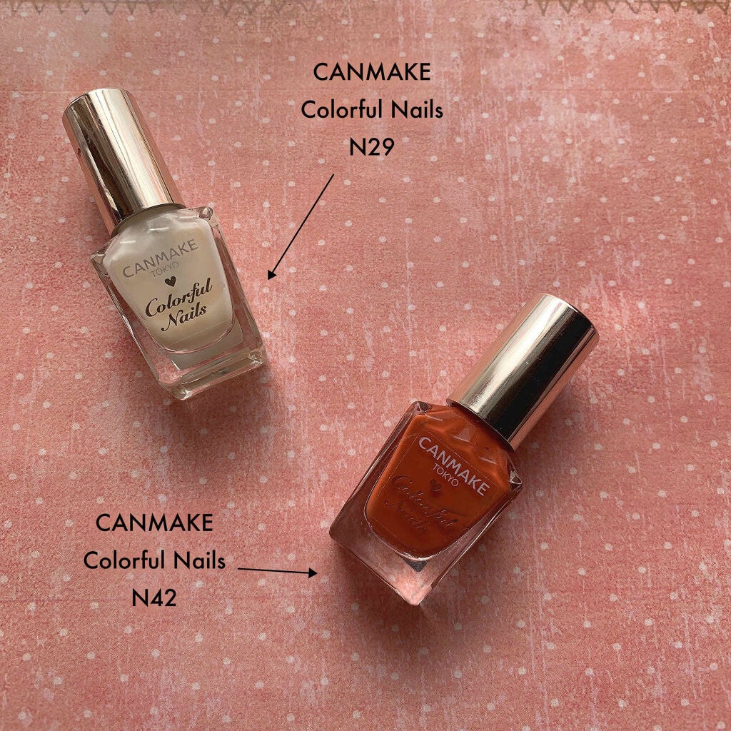 カラフルネイルズ/キャンメイク/マニキュアを使ったクチコミ(4枚目)