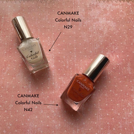 カラフルネイルズ/キャンメイク/マニキュアを使ったクチコミ(4枚目)