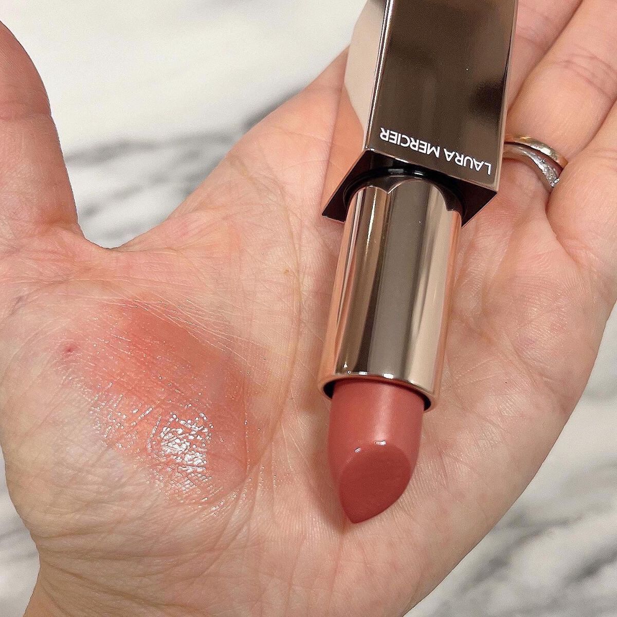 ブラッシュ カラー インフュージョン/ローラ メルシエ/パウダーチークを使ったクチコミ(3枚目)