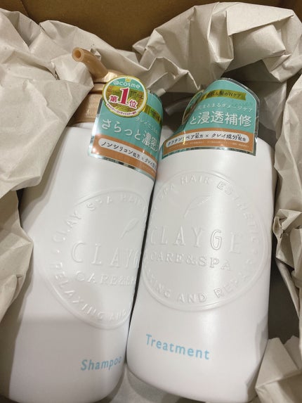 シャンプー/トリートメント SN さらさら/CLAYGE/シャンプー・コンディショナーを使ったクチコミ(1枚目)