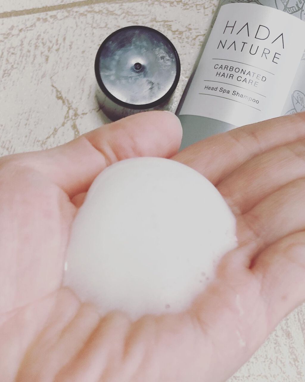 sato on LIPS 「肌ナチュール 炭酸ヘッドスパシャンプーとトリートメント初回限定..」(4枚目)