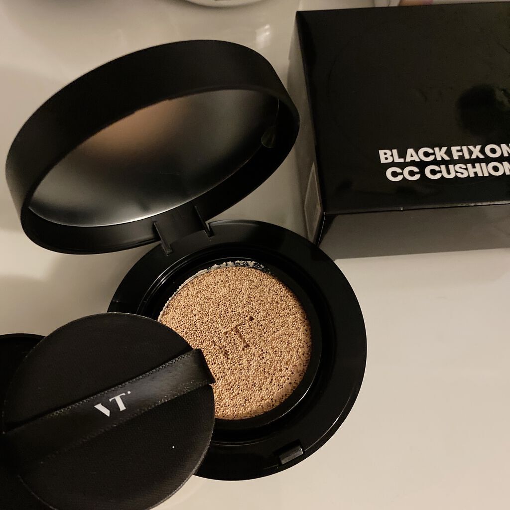 CICA サンプライマー トーンアップ クッション/VT/クッションファンデーションを使ったクチコミ（3枚目）