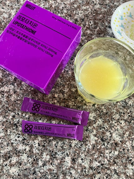 LIPOTATHIONE/WELLIT/健康サプリメントを使ったクチコミ(1枚目)