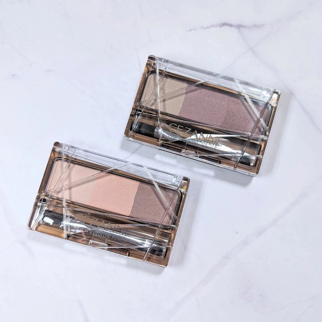 ノーズ＆アイブロウパウダー/CEZANNE/パウダーアイブロウを使ったクチコミ（3枚目）