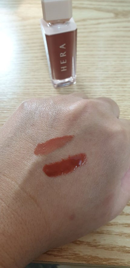 センシュアルスパイシーヌードグロス/HERA/リップグロスを使ったクチコミ(3枚目)