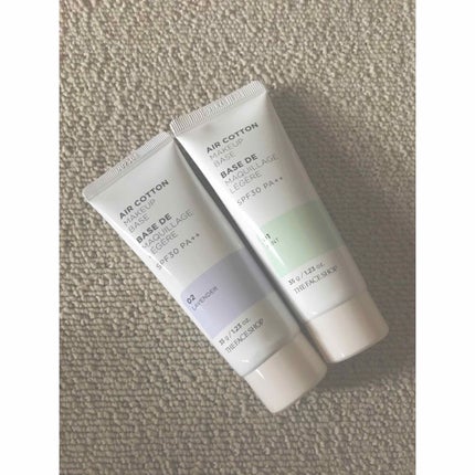 エアコットンメイクアップべース /THE FACE SHOP/化粧下地を使ったクチコミ(1枚目)