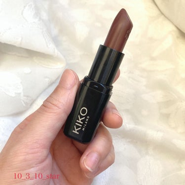 KIKO Smart Lipstickのクチコミ「💄KIKO MILANOスマートフュージョンリップスティック 431 チョコレート

名前の通.....」（1枚目）