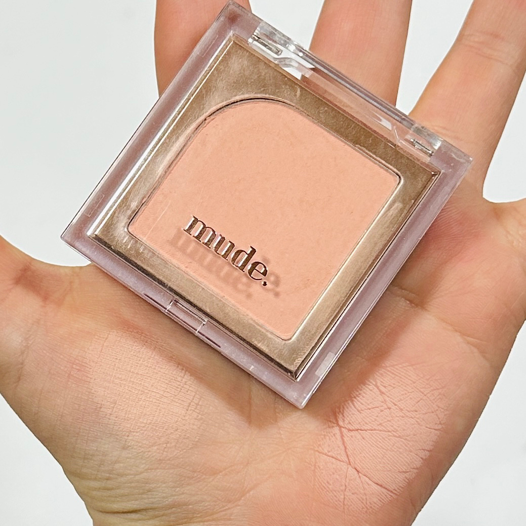 フラッターブラッシャー/mude/パウダーチークを使ったクチコミ（1枚目）