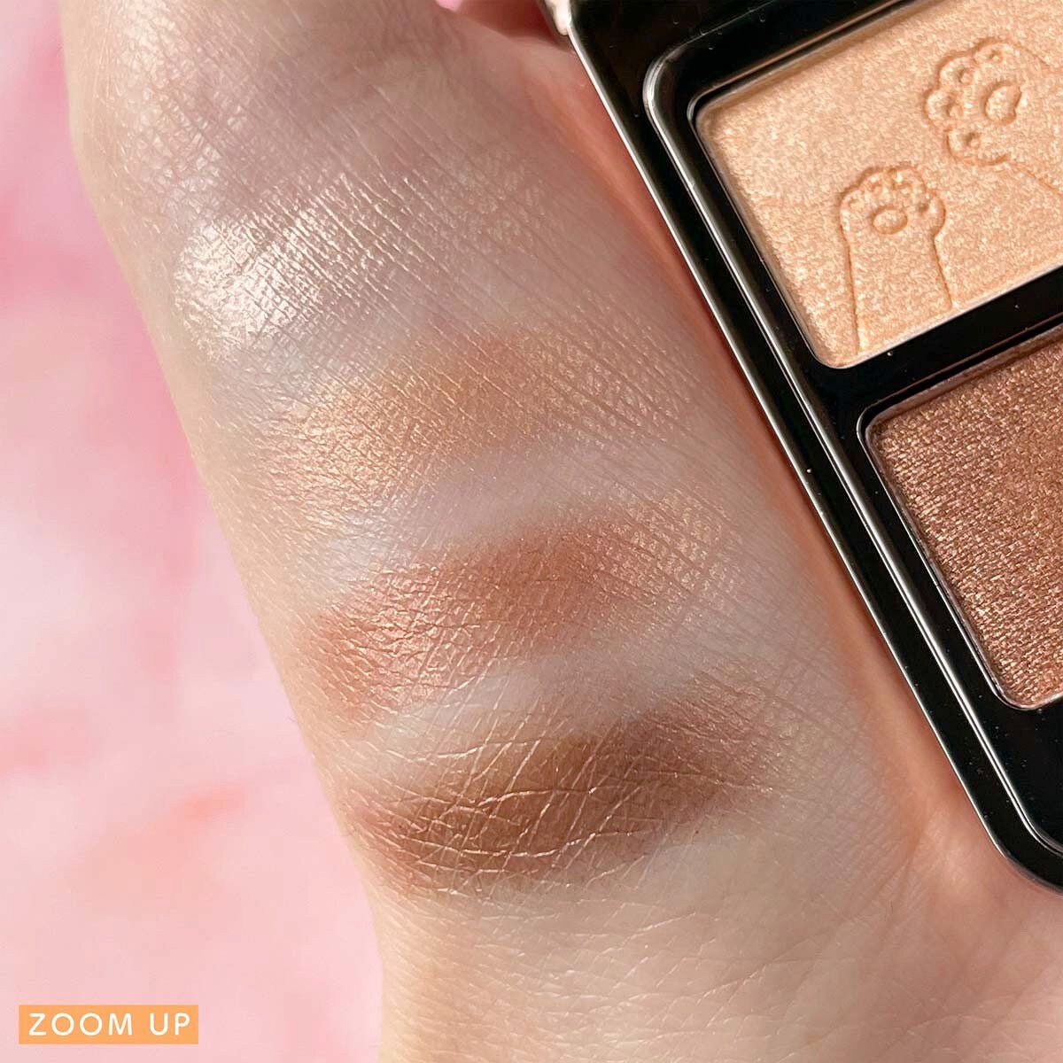 アニマルアイシャドウ(4シェード)/ZEESEA/アイシャドウパレットを使ったクチコミ(6枚目)