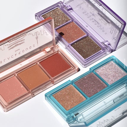 トリプルレイヤーアイパレット/BLACK ROUGE/アイシャドウパレットを使ったクチコミ(4枚目)