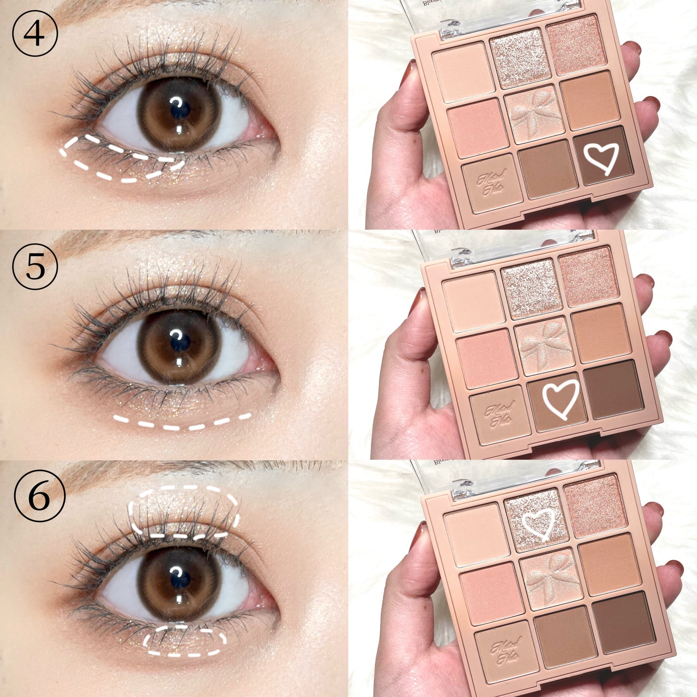 シャドウパレット/dasique/アイシャドウパレットを使ったクチコミ(6枚目)