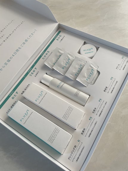 集中トライアル 5点セット/PLUEST/スキンケアキットを使ったクチコミ(1枚目)