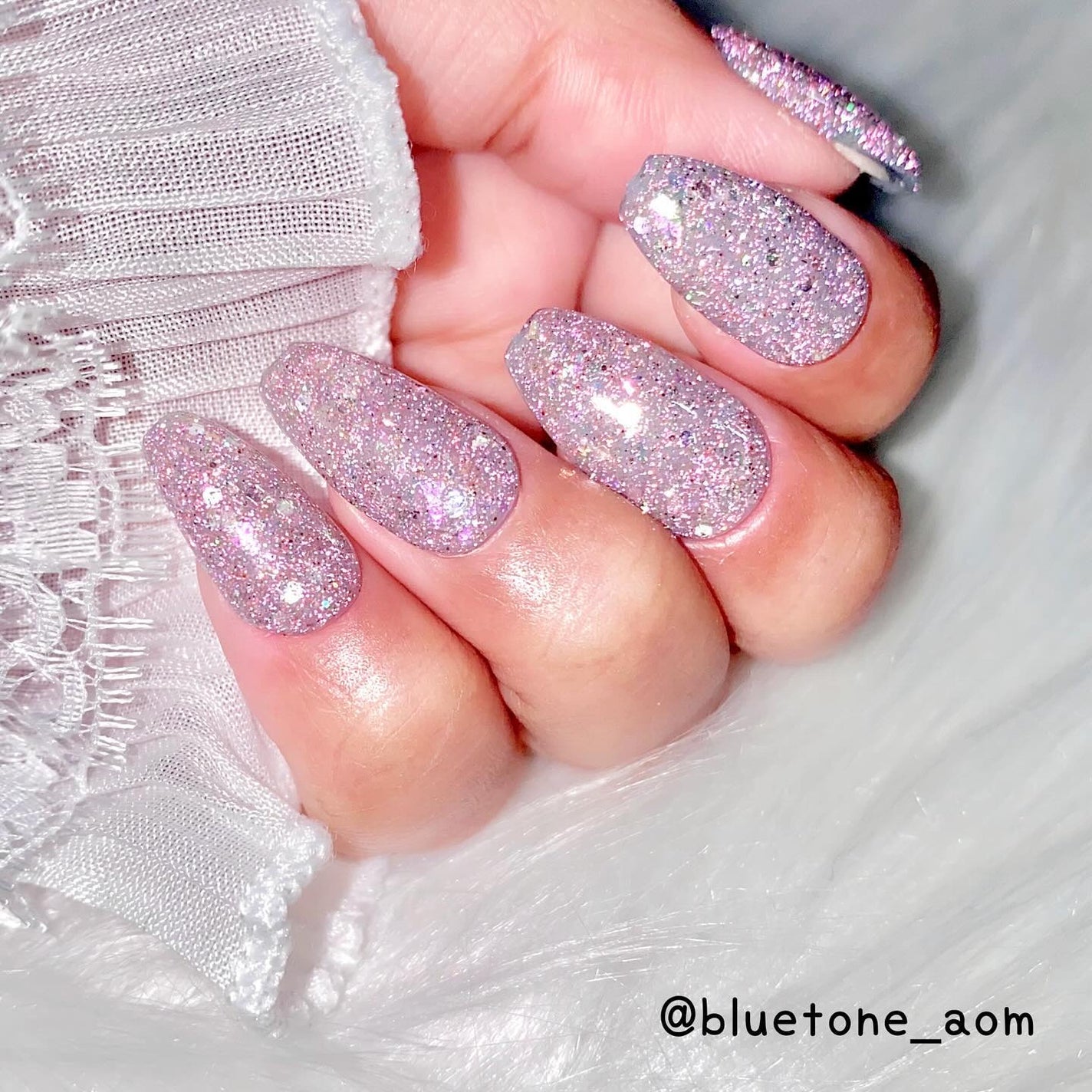 ⋆͛🦖⋆͛aomi on LIPS 「オリジナルフラッシュ!ベースカラーにくすんだスカイブルーみたい..」(5枚目)