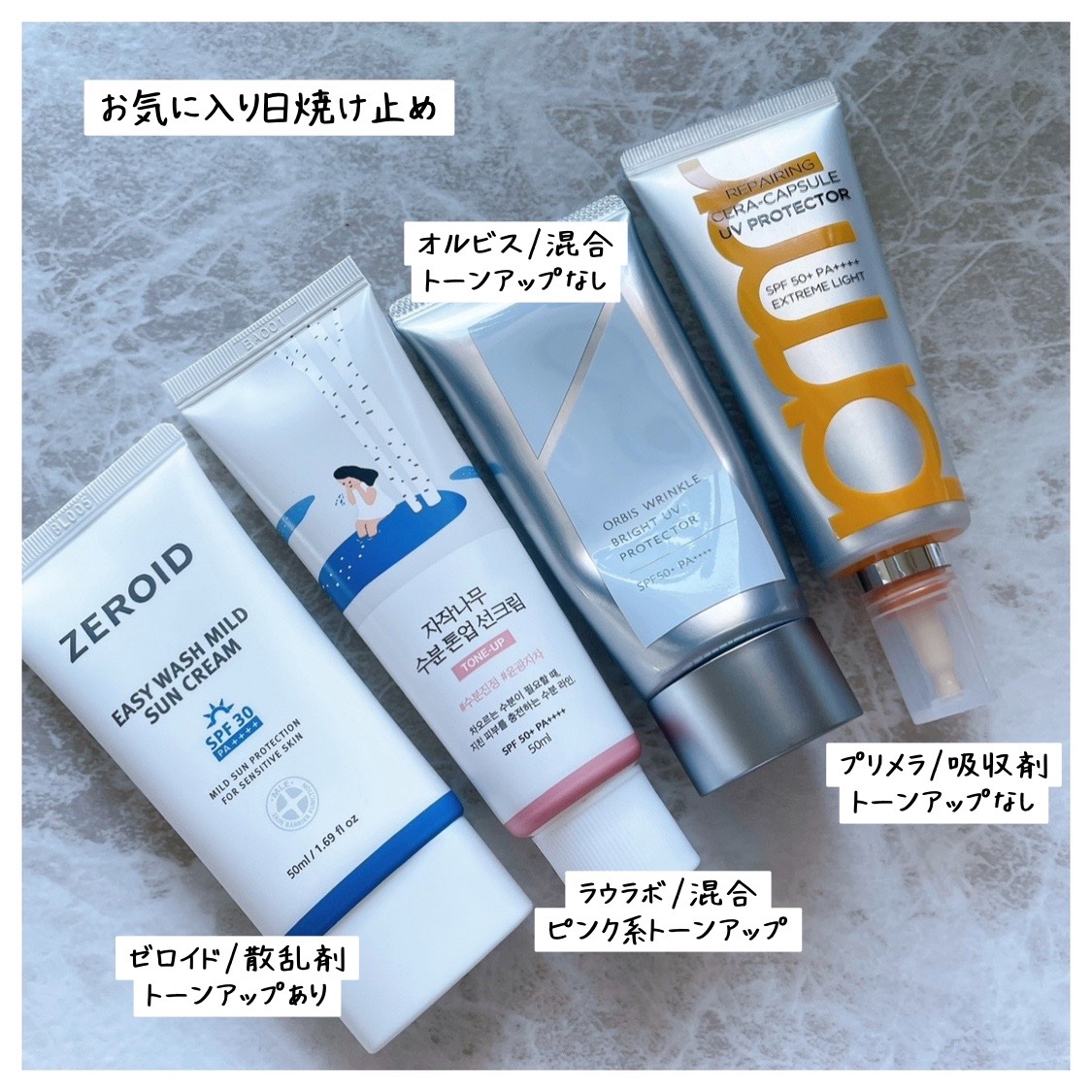 プリメラ リペアリング セラカプセル UVプロテクター/primera/日焼け止めクリームを使ったクチコミ（1枚目）