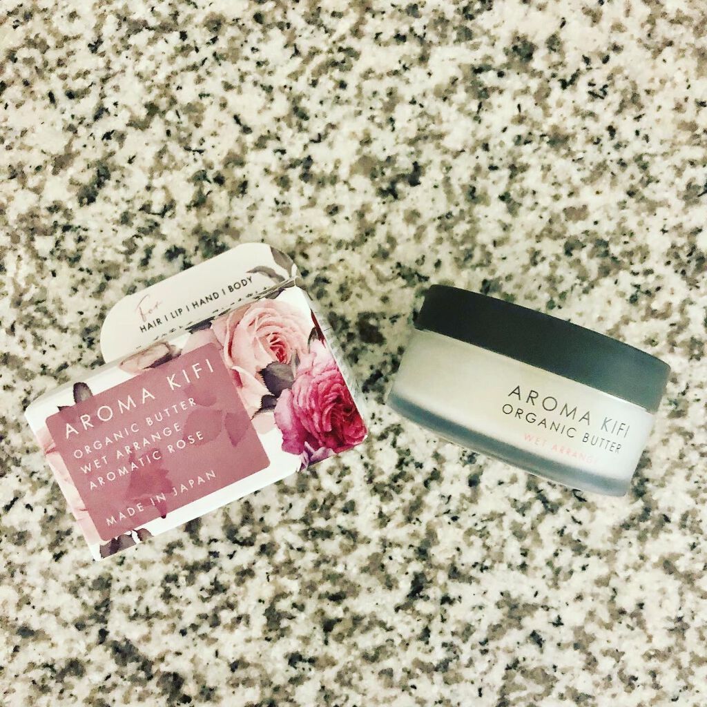 オーガニックバター ウェットスムース/AROMA KIFI/ヘアバームを使ったクチコミ(1枚目)