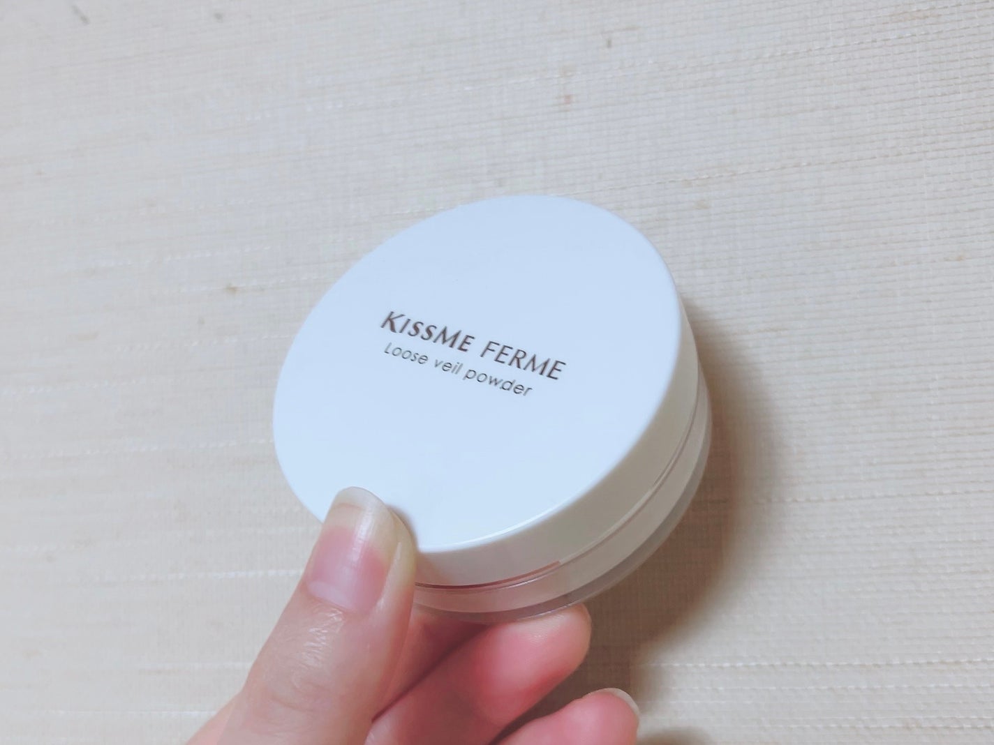 ルースヴェールパウダー/キスミー フェルム/ルースパウダーを使ったクチコミ(1枚目)