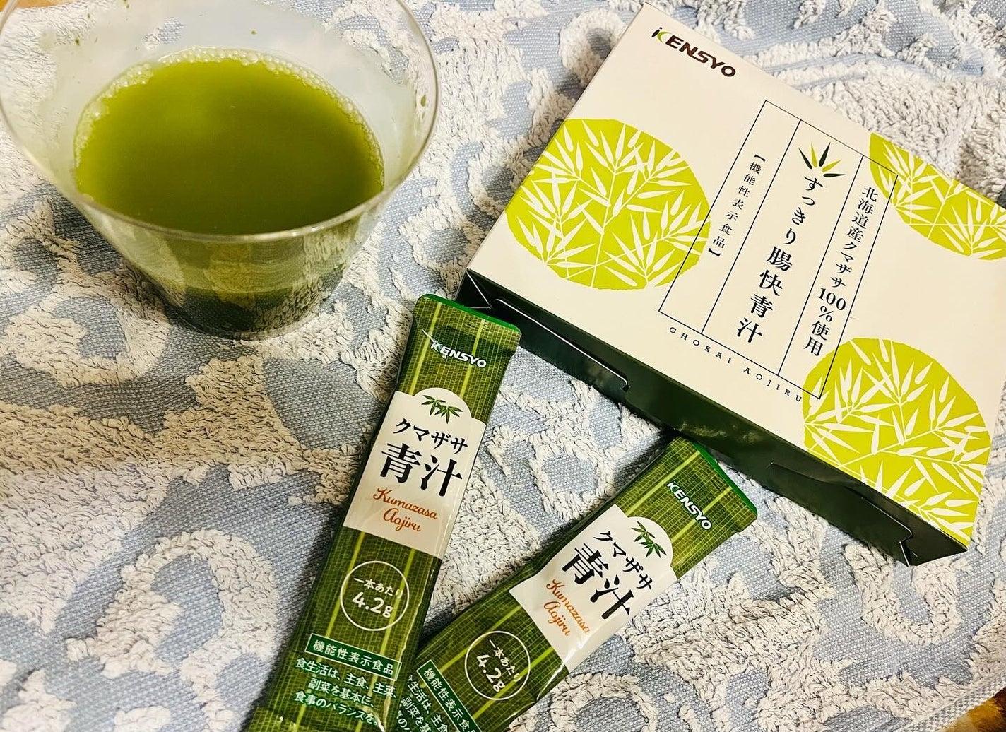 すっきり腸快青汁/健翔/青汁を使ったクチコミ(1枚目)