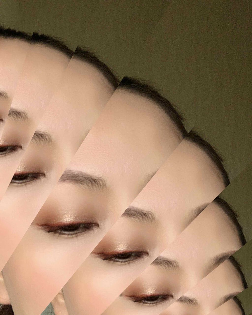 ザ アイシャドウ L 161 Gleamy Pond/ADDICTION/単色アイシャドウを使ったクチコミ（3枚目）