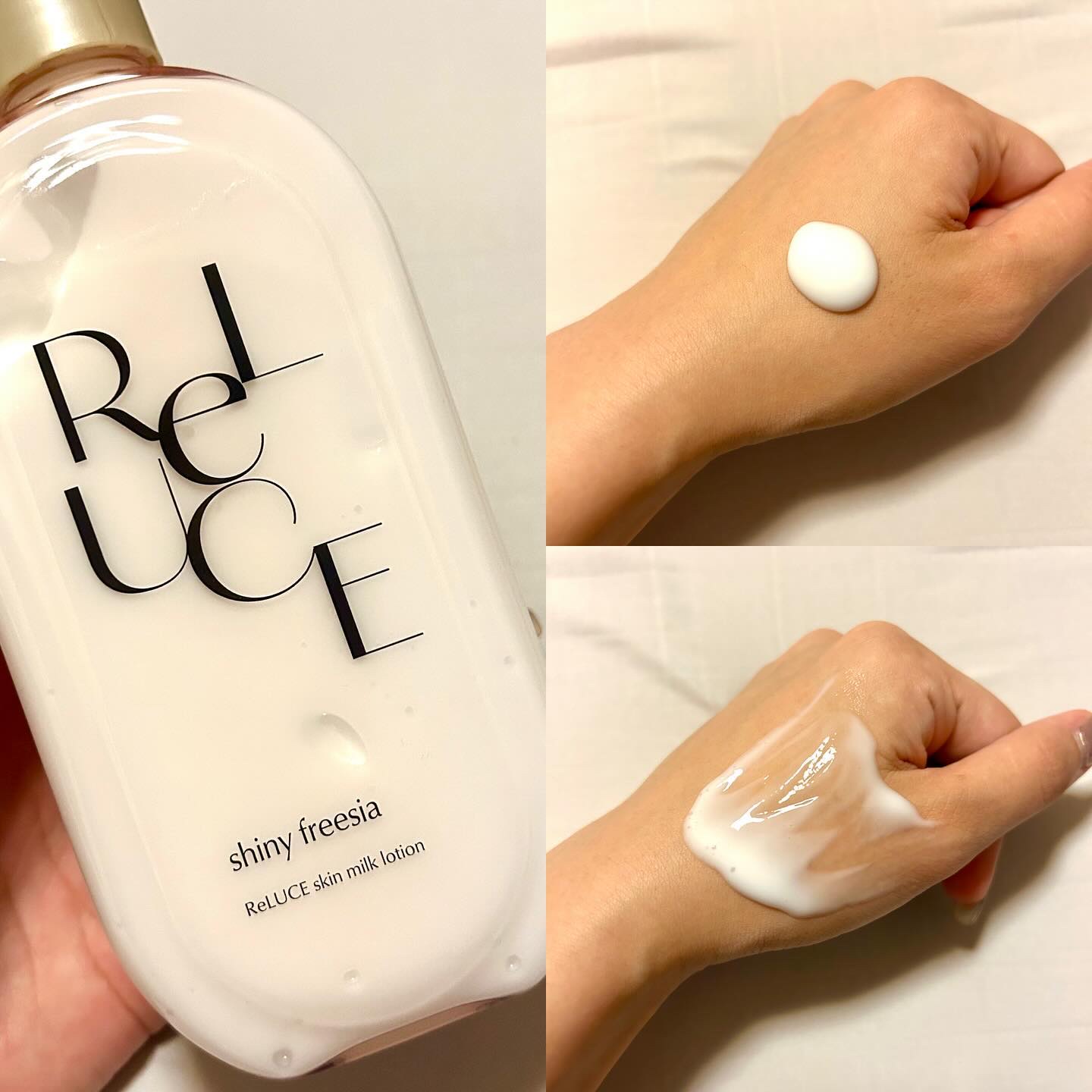 リルーチェスキンミルクローションプリズムリリー/コスメテックスローランド/ボディローションを使ったクチコミ（2枚目）