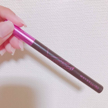 ハイパーシャープ ウィング ライナー/MAYBELLINE NEW YORK/リキッドアイライナーを使ったクチコミ(1枚目)