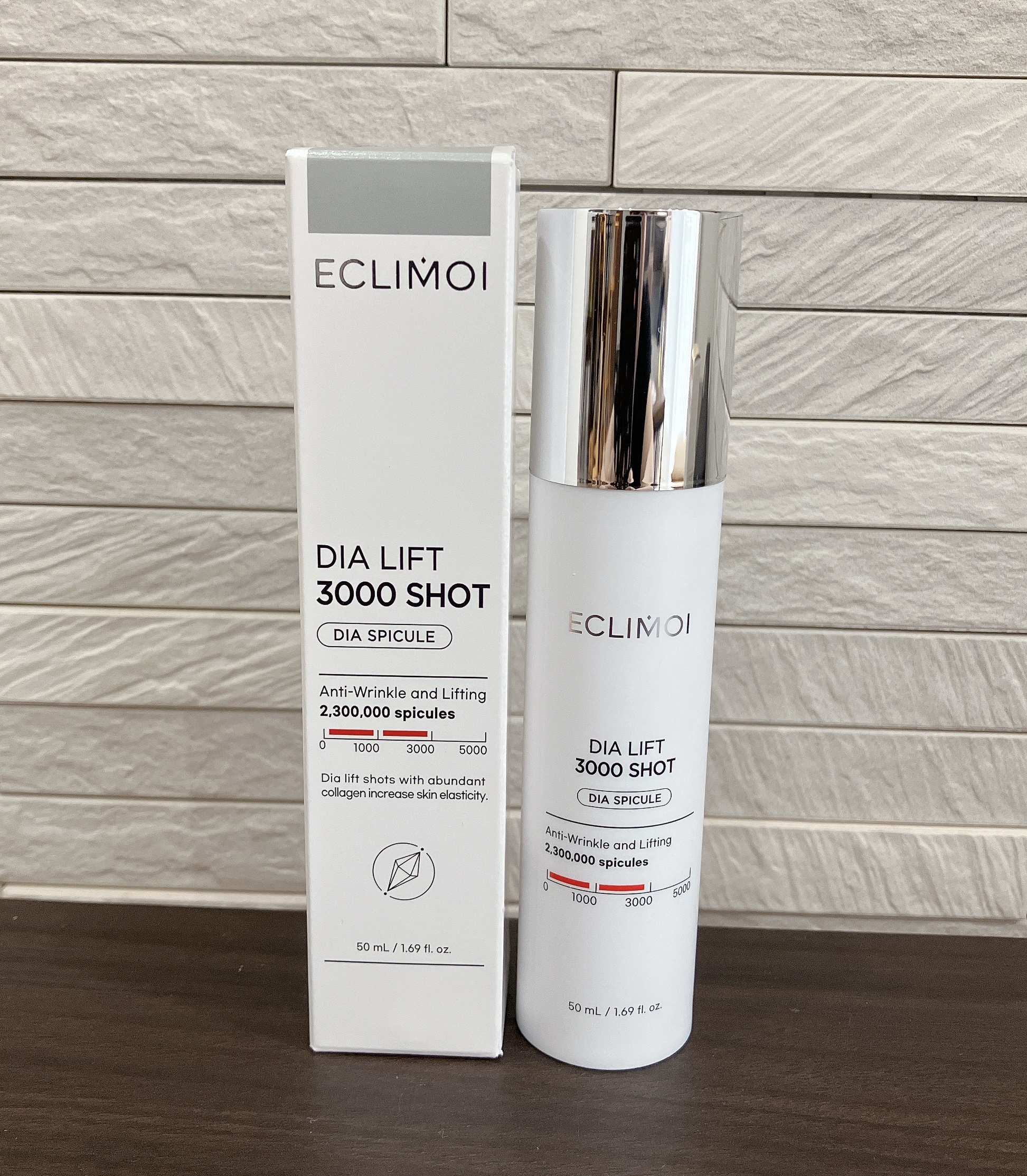 ダイヤリフト3000ショット/ECLIMOI/フェイスクリームを使ったクチコミ（3枚目）