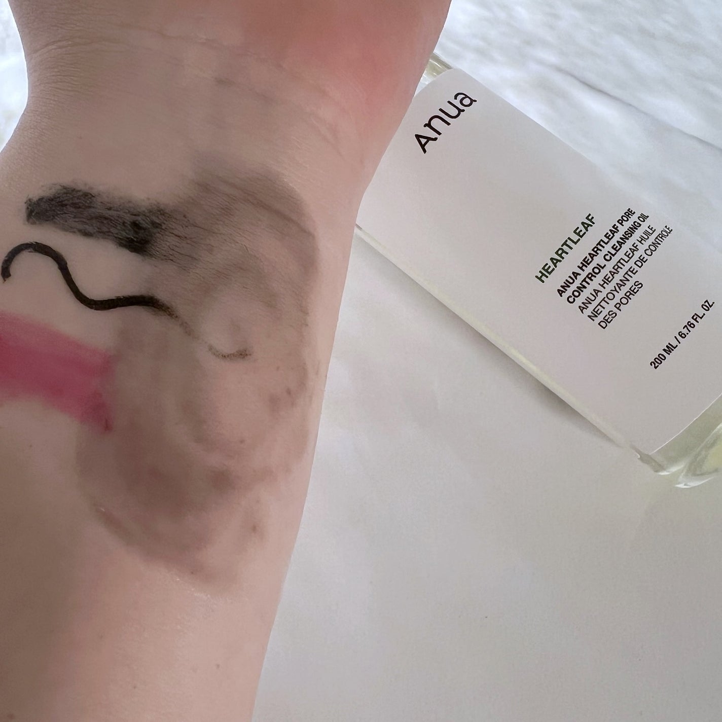 ドクダミ ポアコントロールクレンジングオイル/Anua/オイルクレンジングを使ったクチコミ(5枚目)