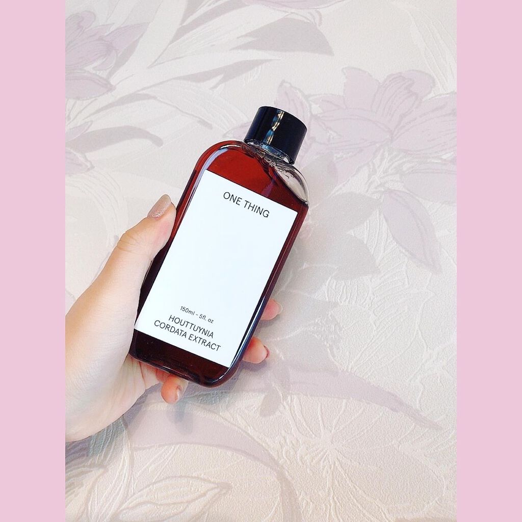 ドクダミ化粧水/ONE THING/化粧水を使ったクチコミ(3枚目)