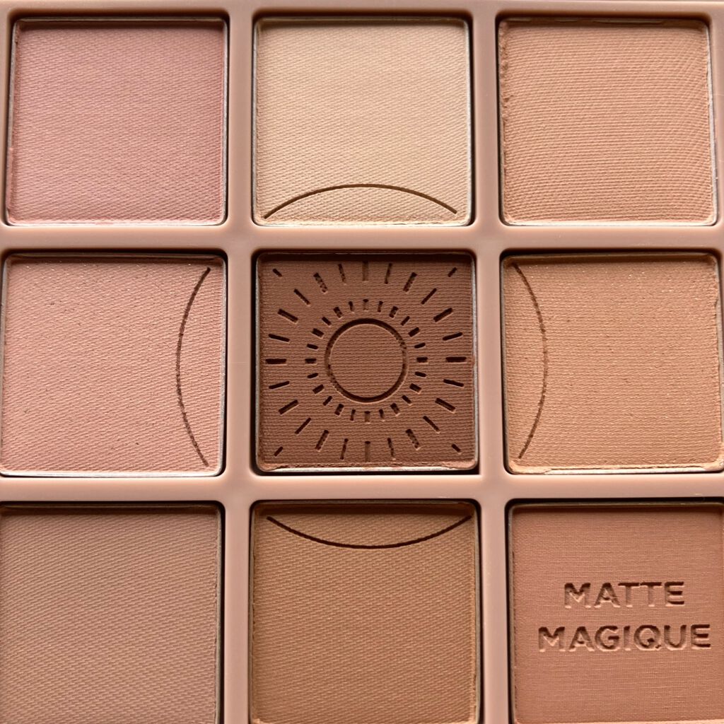 マイフェイブムードアイパレット 9カラー/HOLIKA HOLIKA/アイシャドウパレットを使ったクチコミ(5枚目)