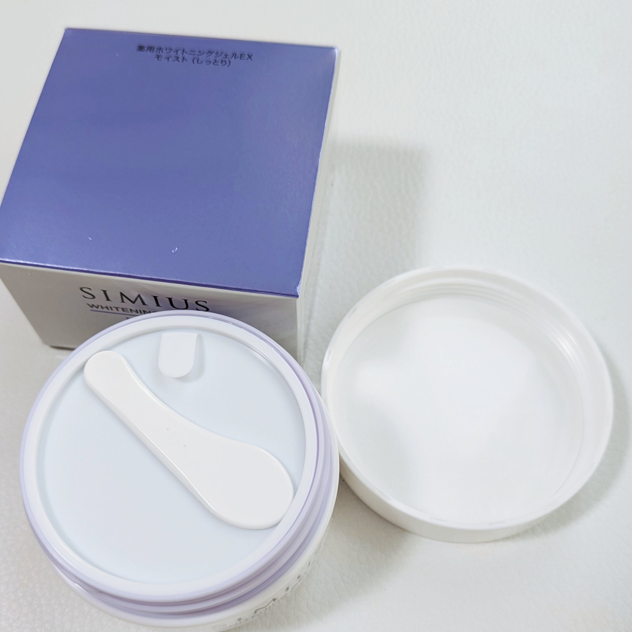薬用ホワイトニングジェルEX モイスト（しっとり）/シミウス/オールインワン化粧品を使ったクチコミ（3枚目）