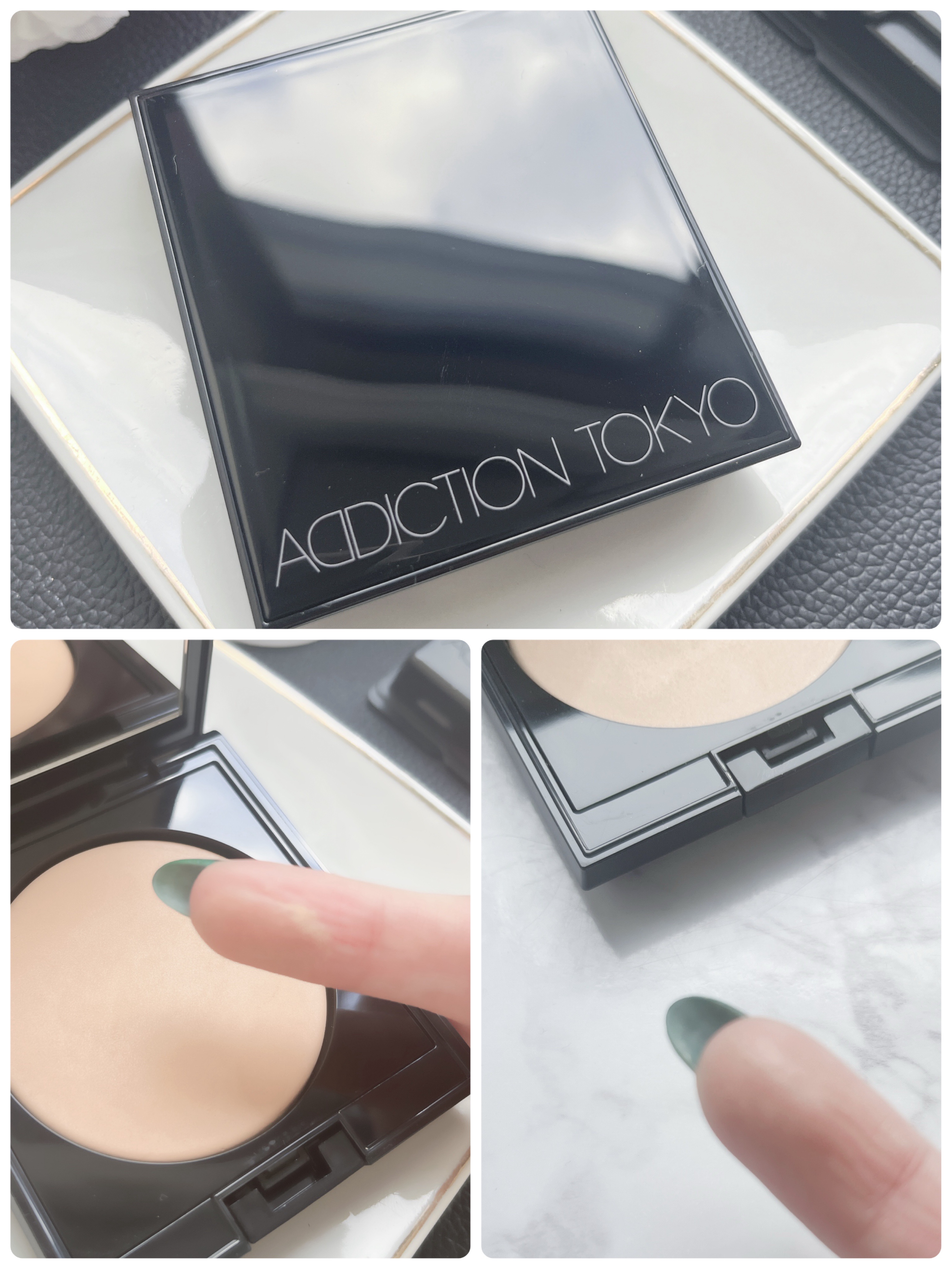 アディクション スキンリフレクト セッティングパウダー 001 Translucent Glow/ADDICTION/プレストパウダーを使ったクチコミ（3枚目）