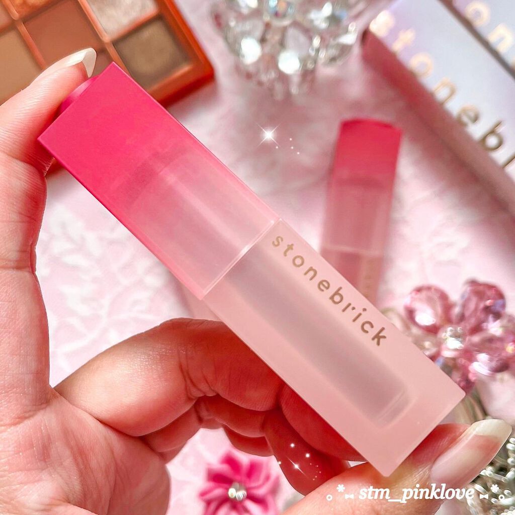 ウォーターベールティント/STONEBRICK/リップティントを使ったクチコミ(3枚目)