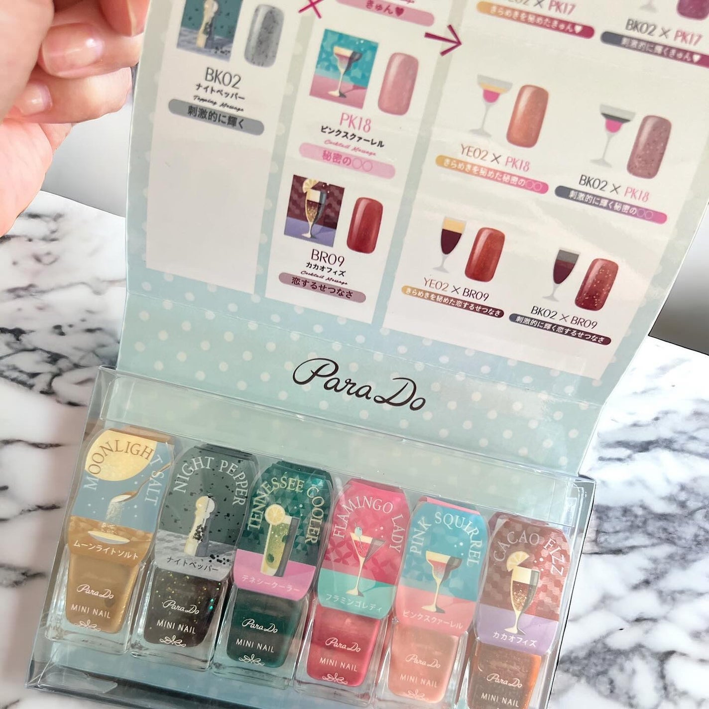 ミニネイル/パラドゥ/マニキュアを使ったクチコミ(4枚目)