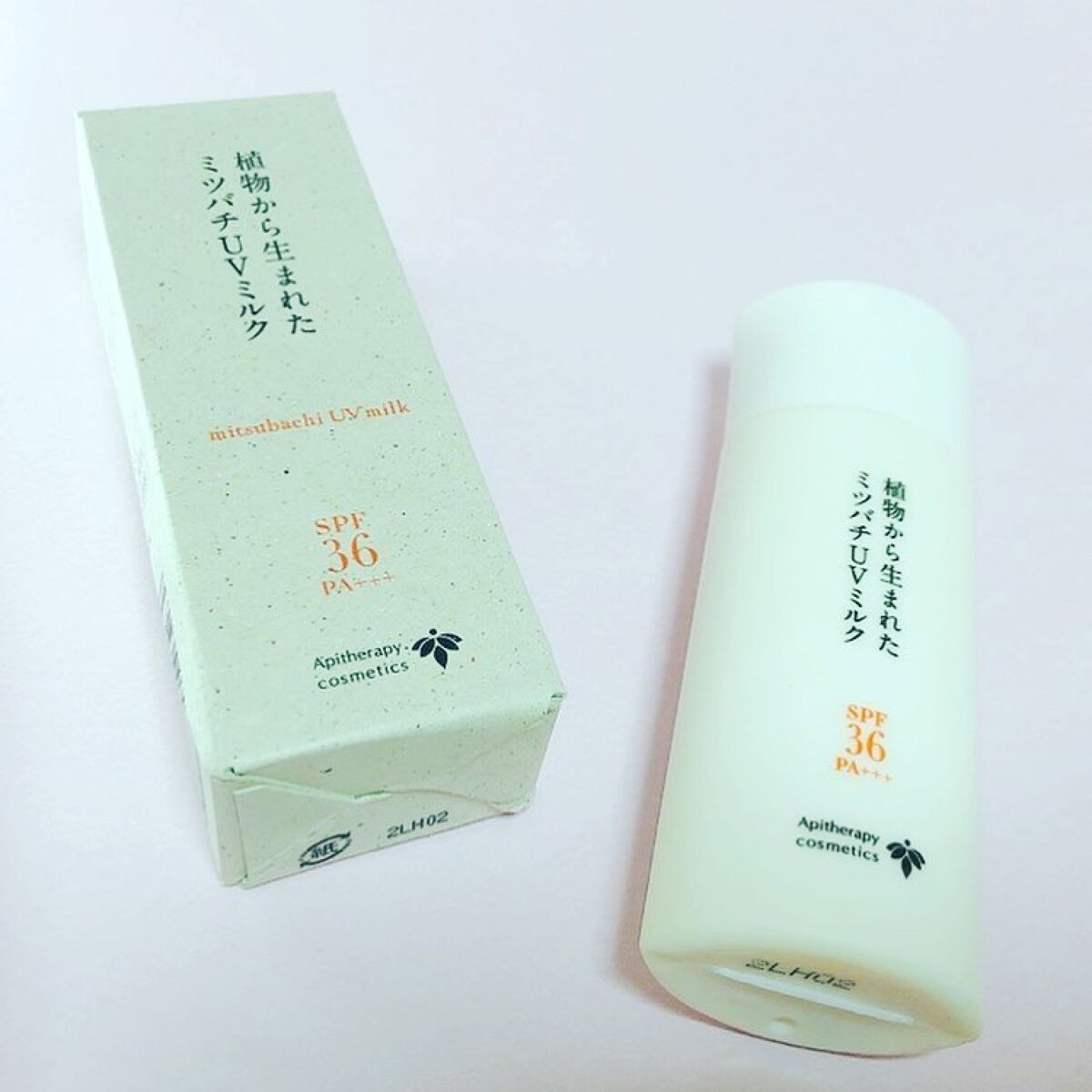 植物から生まれたミツバチUVミルク/アピセラピーコスメティクス/日焼け止めミルクを使ったクチコミ（3枚目）