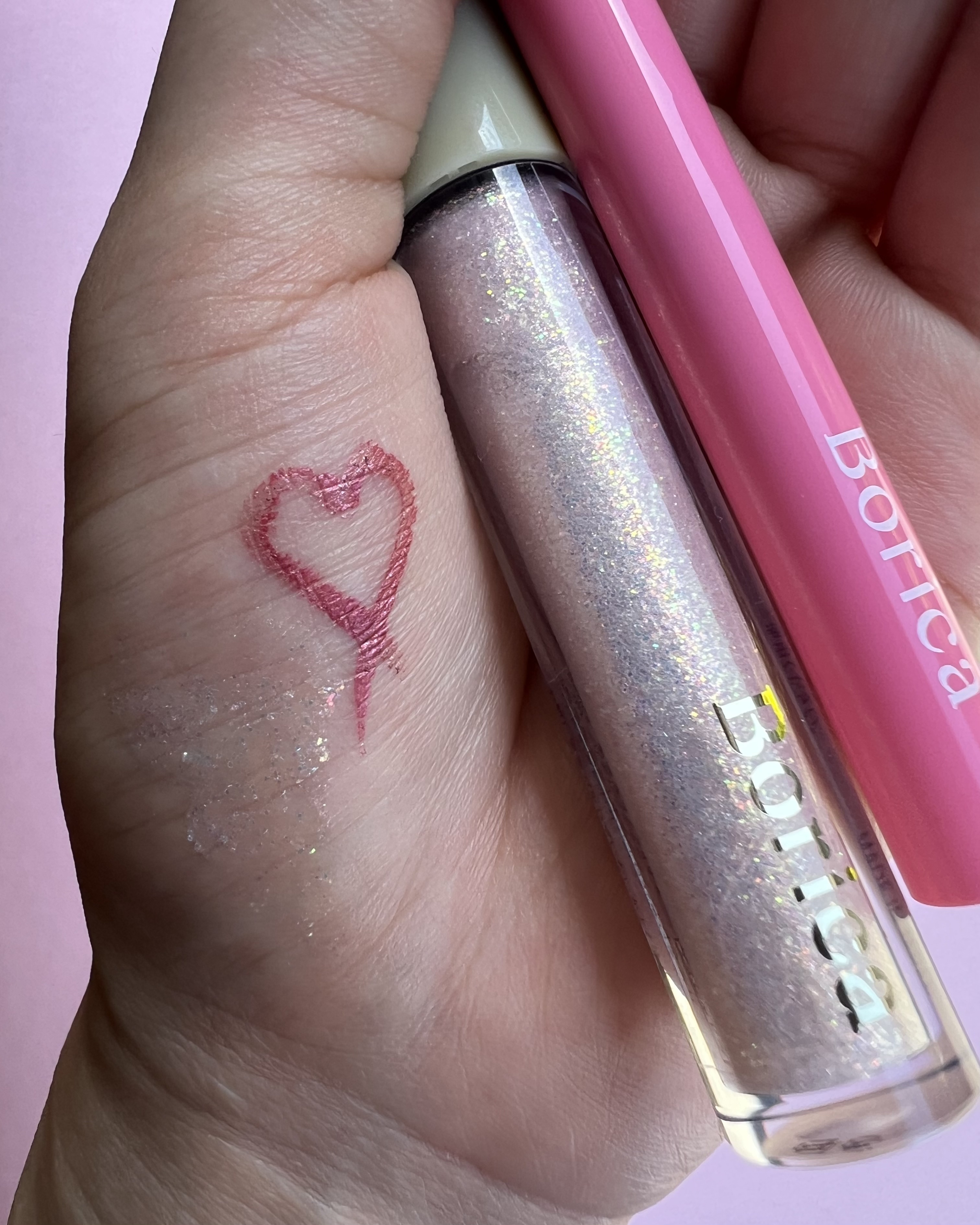 美容液ラメライナー/Borica/リキッドアイライナーを使ったクチコミ（1枚目）