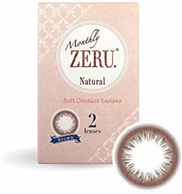 Monthhly ZERU. Natural ブラウン