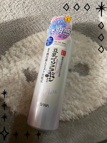 マイクロ純白ミスト化粧水/なめらか本舗/ミスト状化粧水を使ったクチコミ(1枚目)