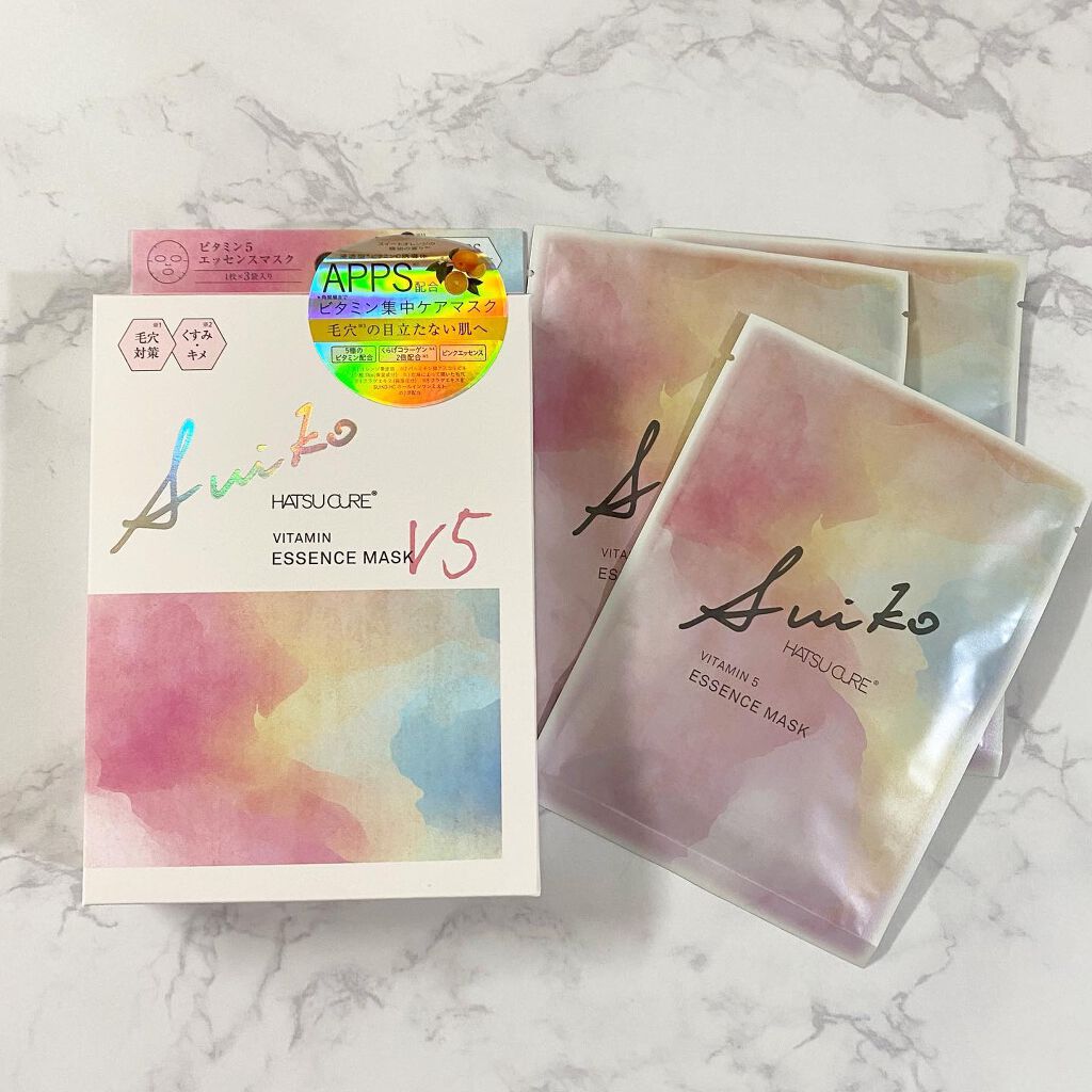 SUIKO HC ビタミン5エッセンスマスク/SUIKO HATSUCURE/シートマスク・パックを使ったクチコミ（1枚目）