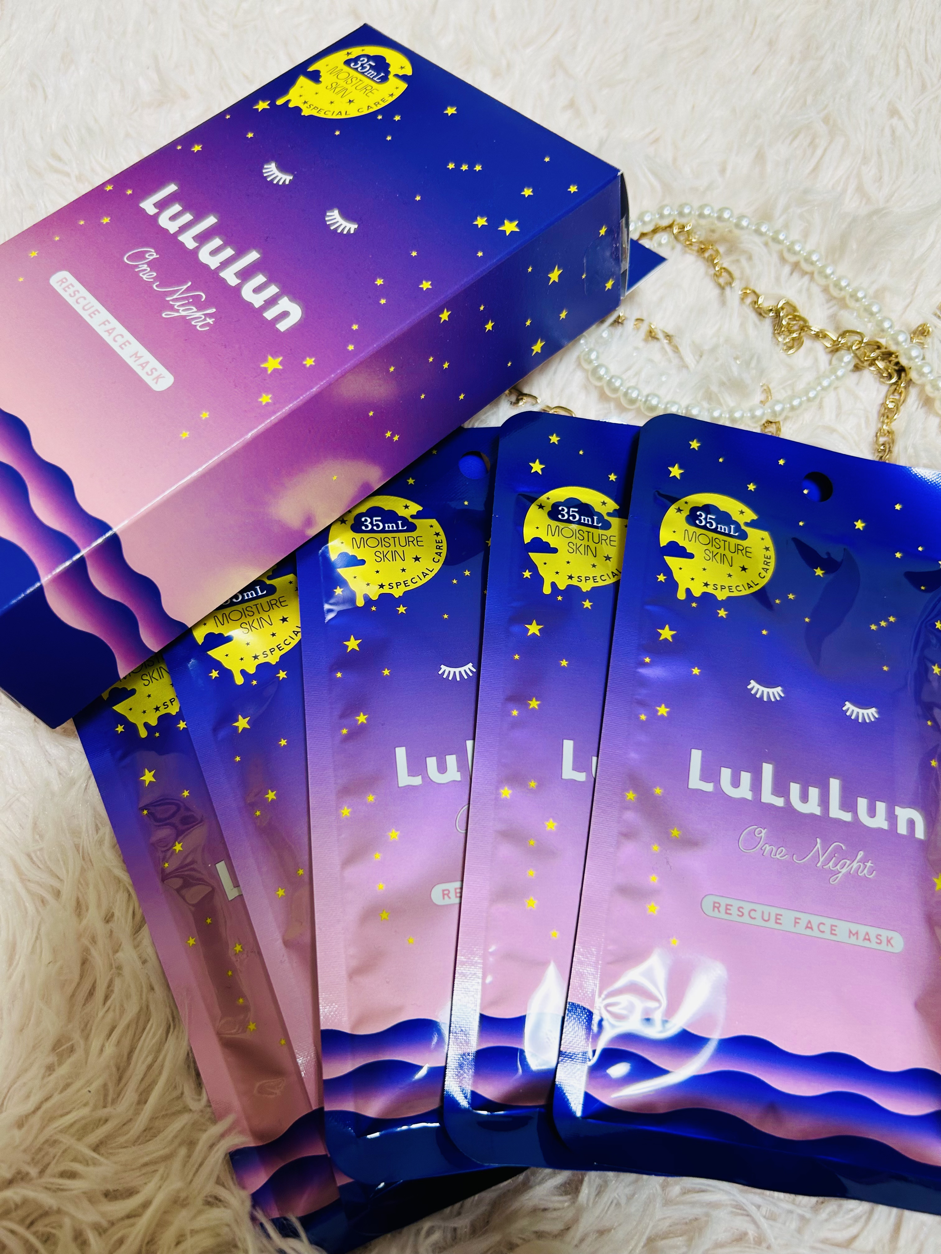 ルルルンワンナイト レスキュー保湿/ルルルン/シートマスク・パックを使ったクチコミ（1枚目）