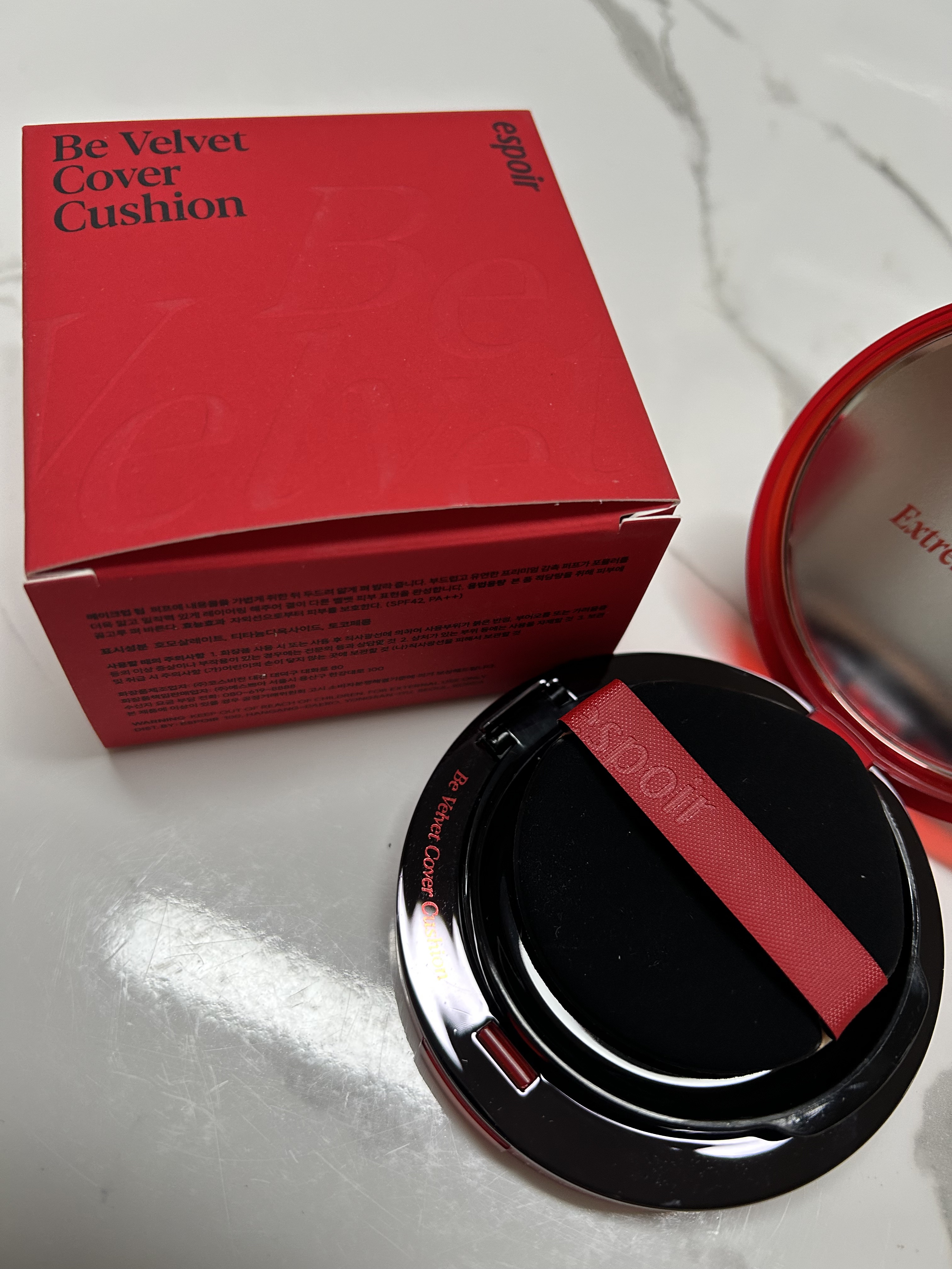 ビーベルベットカバークッション/espoir/クッションファンデーションを使ったクチコミ（2枚目）