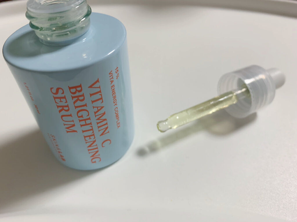 ビタミンCブライトニングセラム /SKIN&LAB/美容液を使ったクチコミ（2枚目）