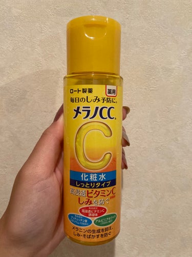 薬用しみ対策 美白化粧水 しっとりタイプ/メラノCC/化粧水を使ったクチコミ（1枚目）