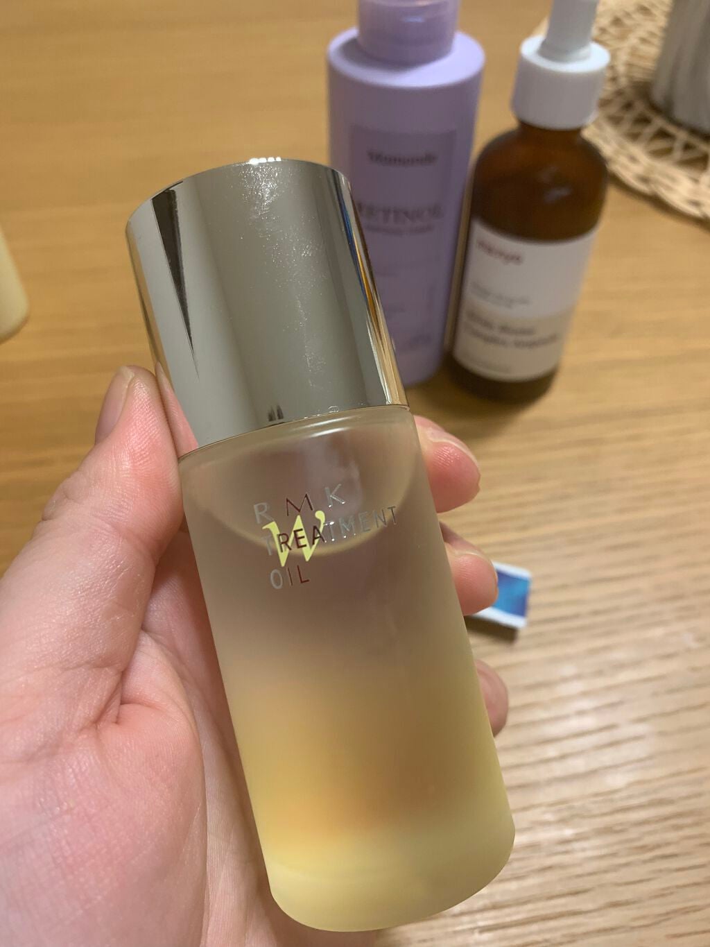 RMK Wトリートメントオイル/RMK/ブースター・導入液を使ったクチコミ(3枚目)