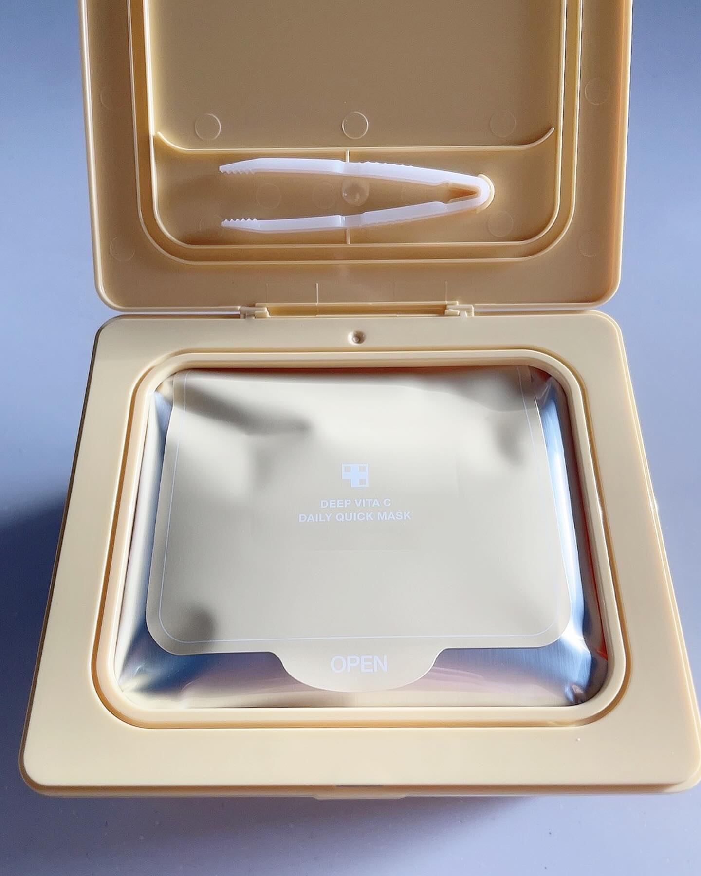 ディープ ビタC デイリー クイック マスク/MEDICUBE/シートマスク・パックを使ったクチコミ（3枚目）