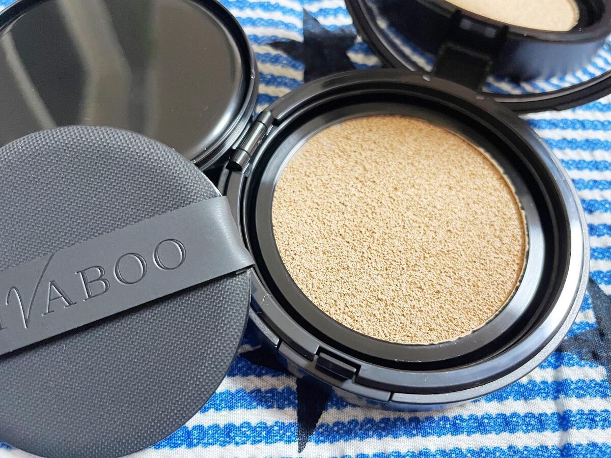 ベルベットジュエルクッション/BIVABOO/クッションファンデーションを使ったクチコミ(3枚目)