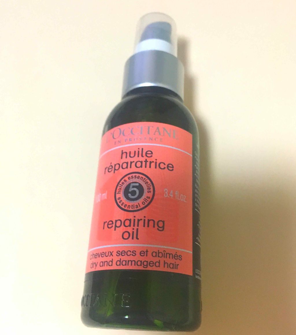 ファイブハーブス リペアリングヘアオイル/L'OCCITANE/ヘアオイルを使ったクチコミ(1枚目)